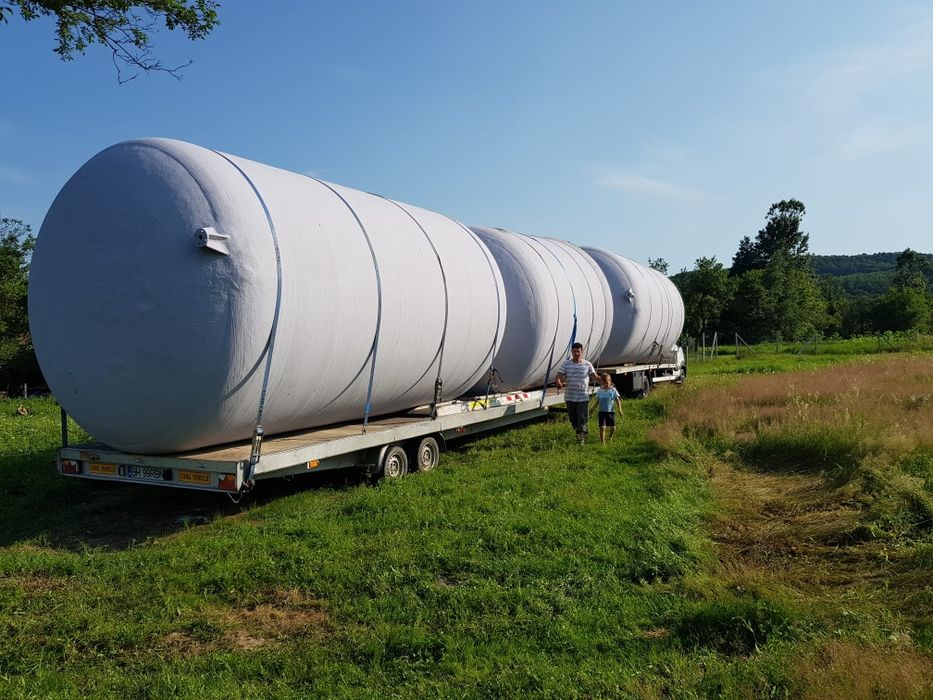 Fosa septica ecologica din fibra de sticla 10000litri asiguram transpo