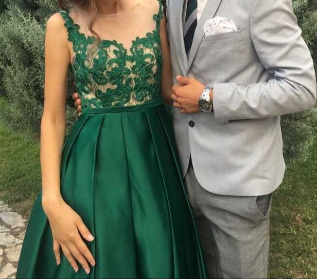 Vand rochie de ocazie eleganta verde