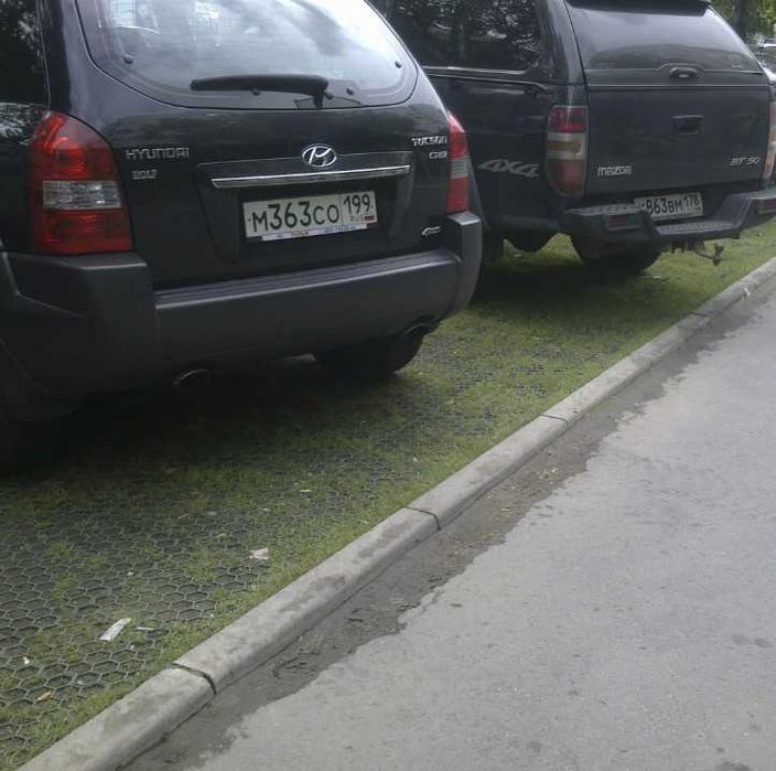 Газонная решетка Gidrolica Eco Standart 70×40×3.2 (зеленая)