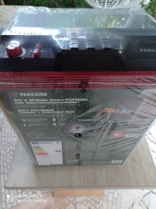 Oferta lada frigorifica mobila, auto, camping Parkside cu acumulator, 220V,12V  și funcție menținere cald 399 lei