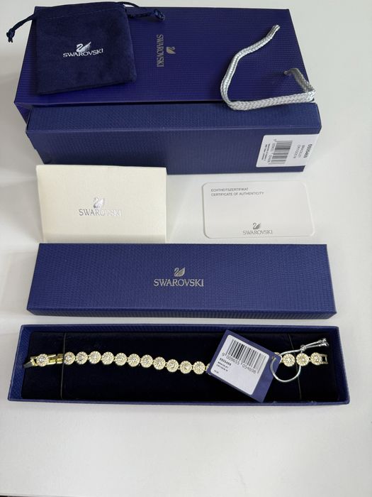 Bratara Swarovski Una Angelic Auriu