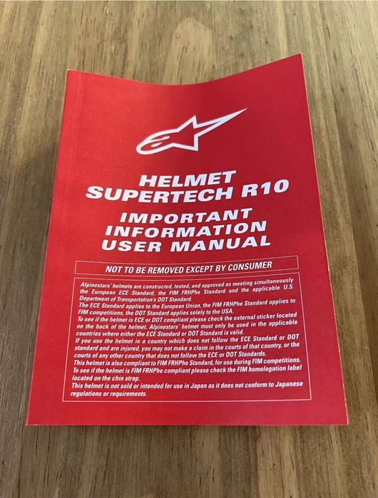 Alpinestars r10 каска за мотор