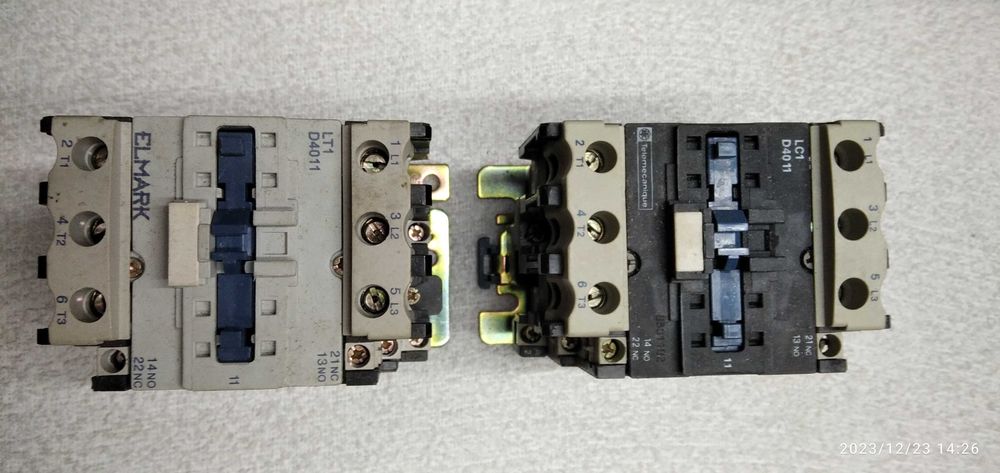 Моторни защити и контактори