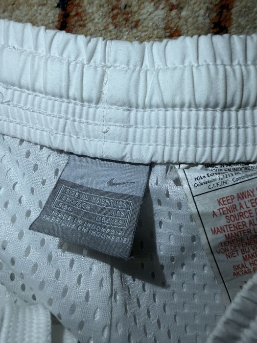 Pantaloni Nike de fas, alb curat, marimea XL