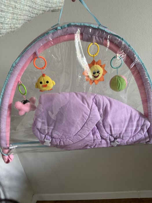 Детская коляска 2 в 1 (люлька + прогулочный блок)