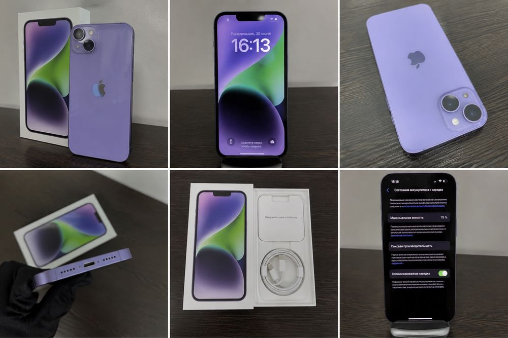 iPhone 14 512gb 78% akb