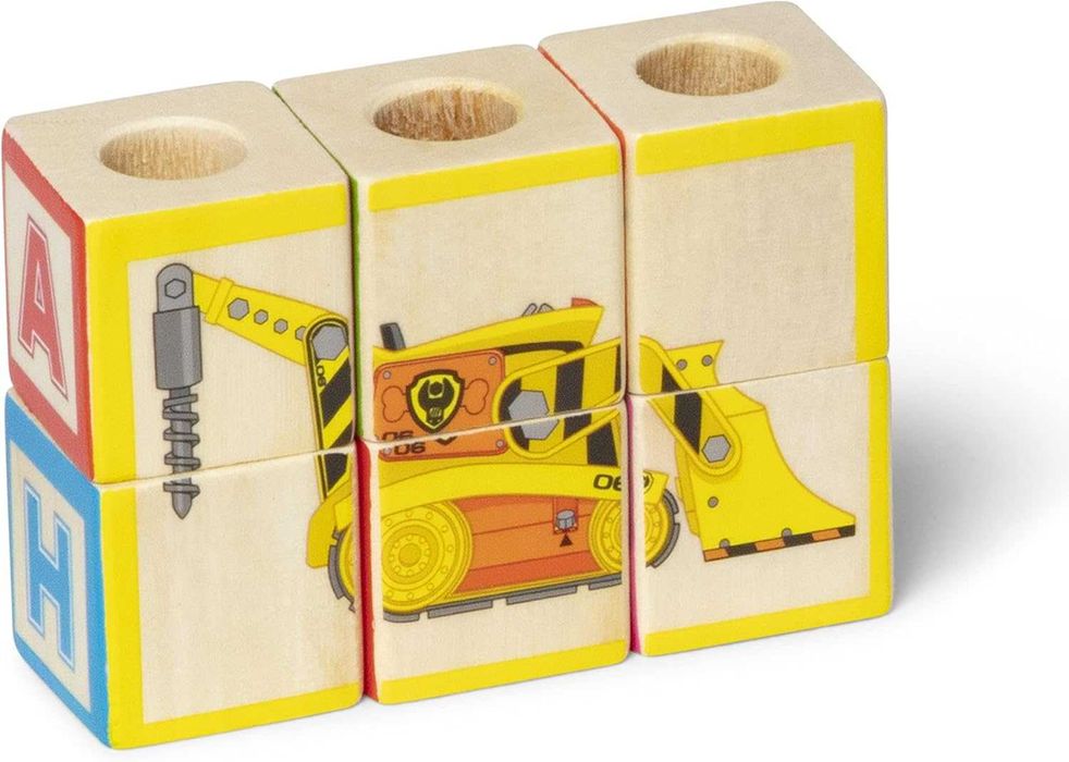 Дървен камион с кубчета с азбуката Melissa & Doug Сортер Paw Patrol