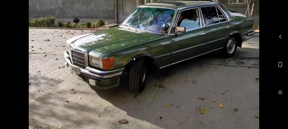 Мерседес W116 в отличном состоянии