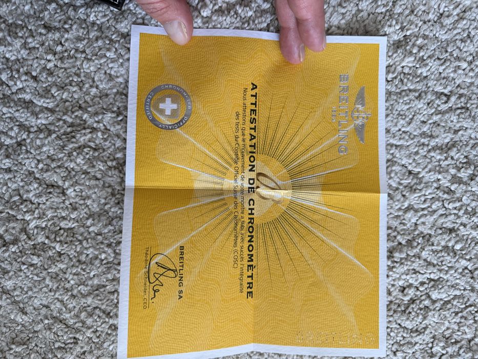 Breitling Chronospace Evo Night V7333010