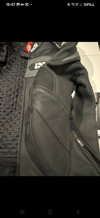 Geacă moto din piele IXS 52,54 M-L