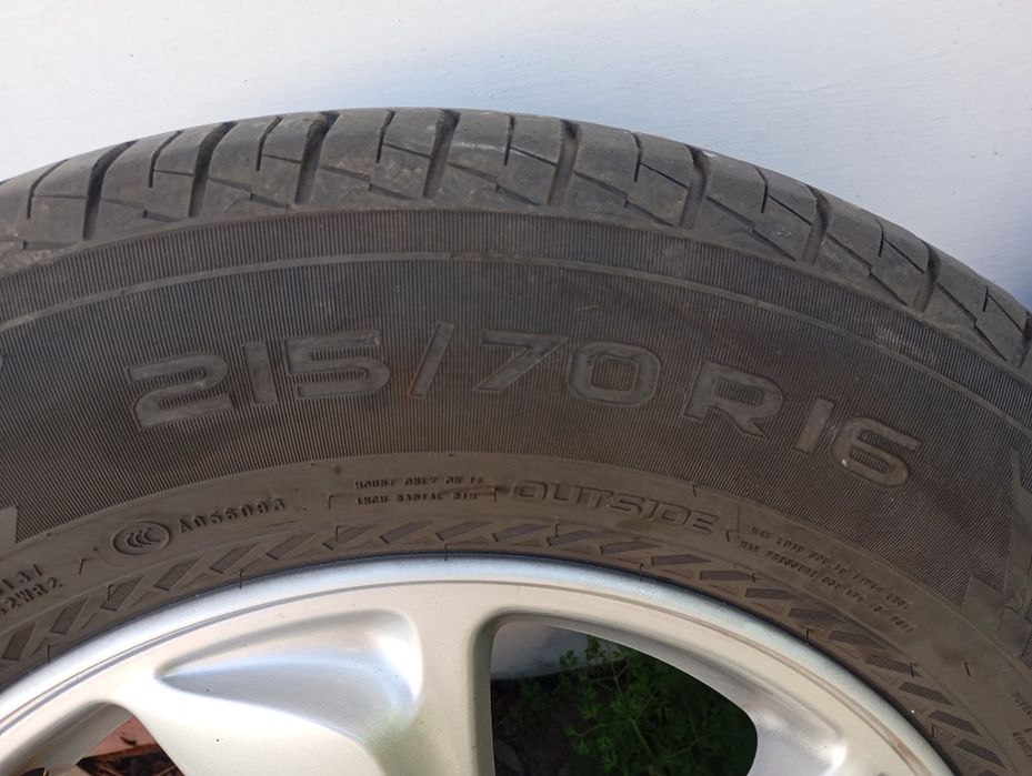 Оригинални Джанти Hyundai 16"с нови летни гуми