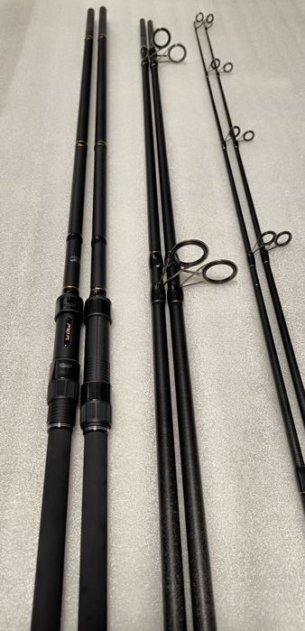 SET 2 Lansete Crap FL VIPER 3.90m 3.5 LBS + 2 Mulinete JS10000