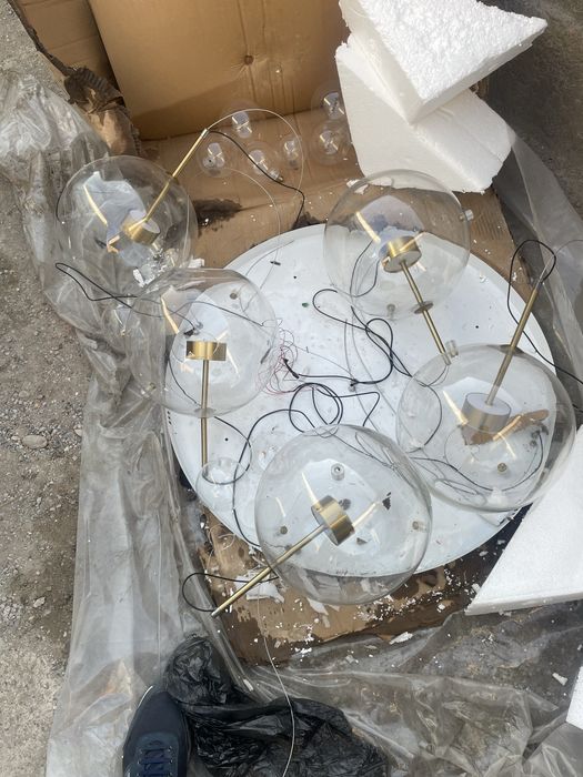 Б/у использованная люстра