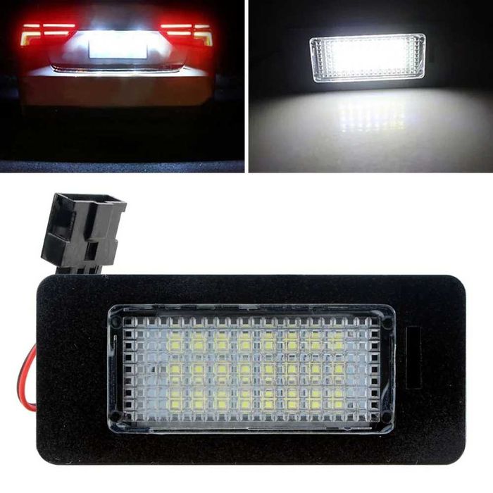 !!НОВИ!! LED Плафони за Заден Номер на Audi A4 B8 A5 A6 A7 Q5 / Golf 6