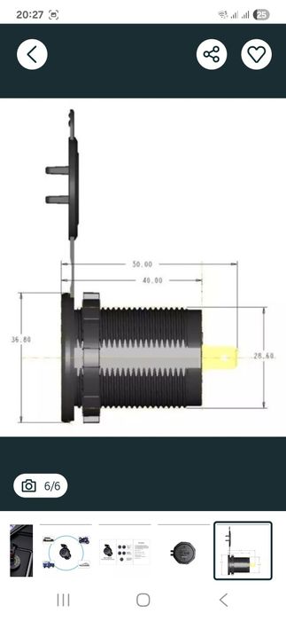 Voltmetru cu afisaj led-uri
