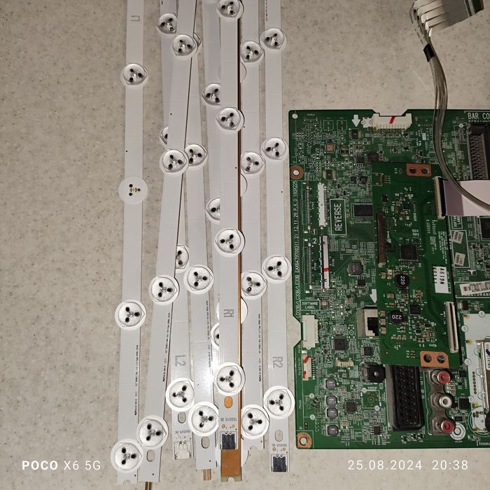 Плата на lg телевизор, с подсветкой рабочие