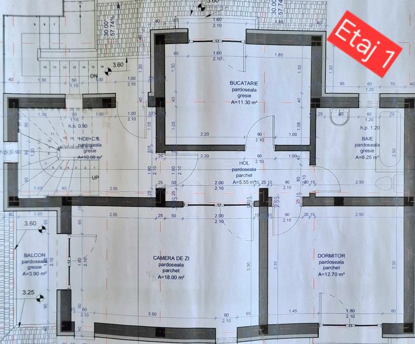 Comision 0! Apartament 2 camere la alb avansat, 54 mp plus balcon.