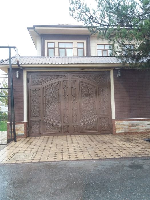 Покраска ворот и металические конструкции