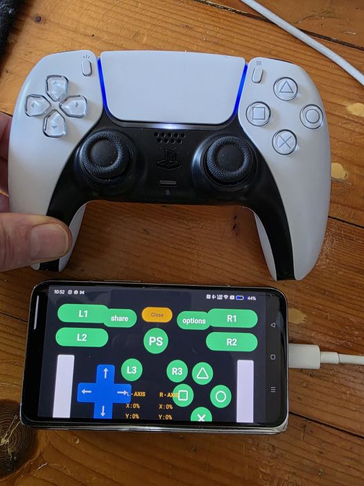 Controller Wireless PS5 Sony DualSense White si Chroma Teal