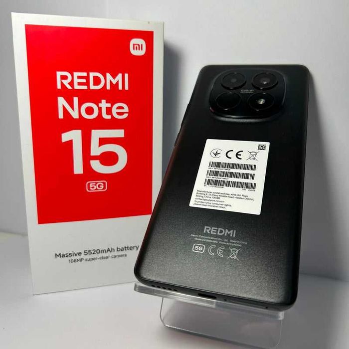 Redmi Note 15 5G 8GB / 256GB Negru – FullBox – Ca Nou