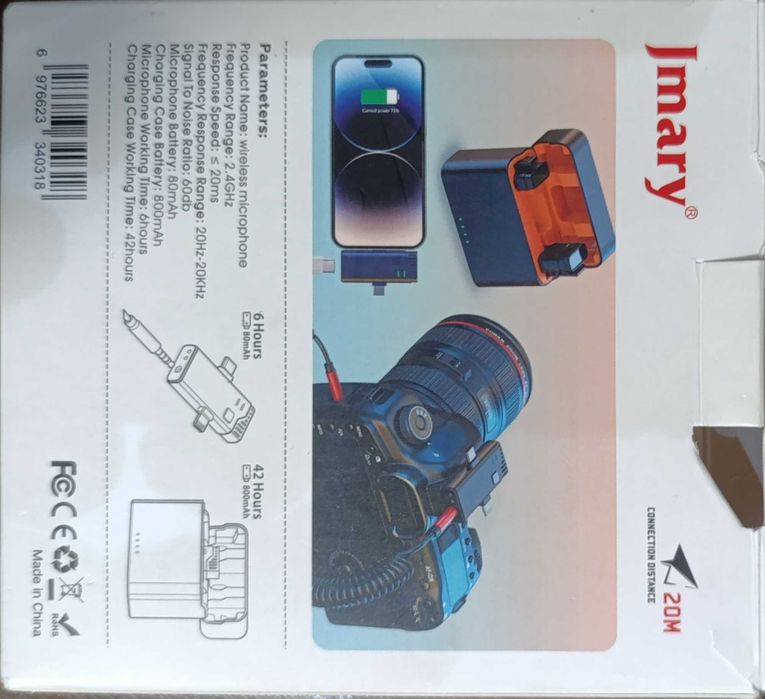 Mikrafon Jmary MW-16 (2.4G) sotiladi