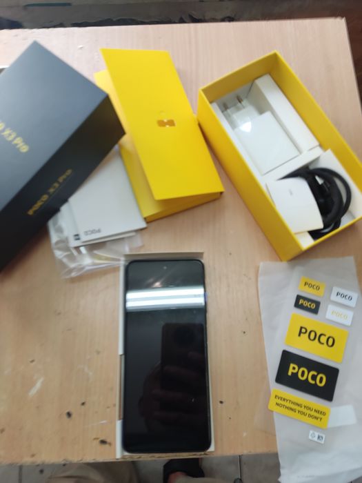 Poco x 3 pro  8GB RAM 256GB ROM