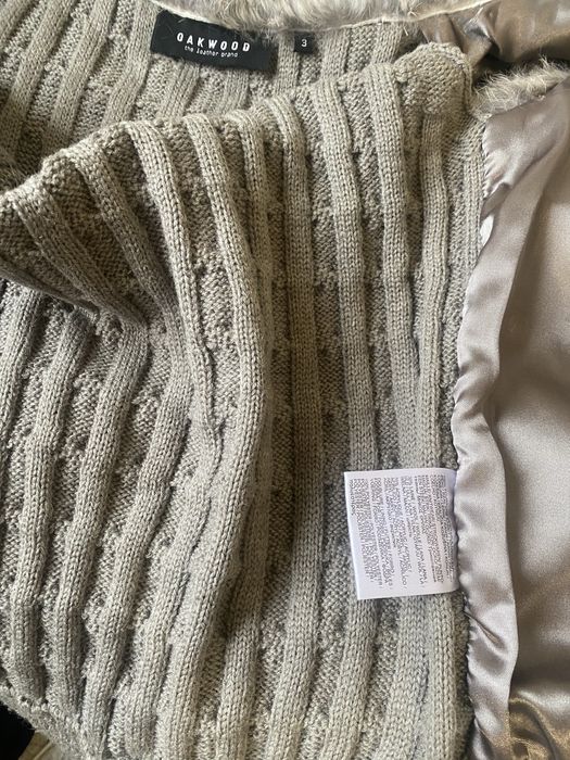 Дамски елек с естествена кожа