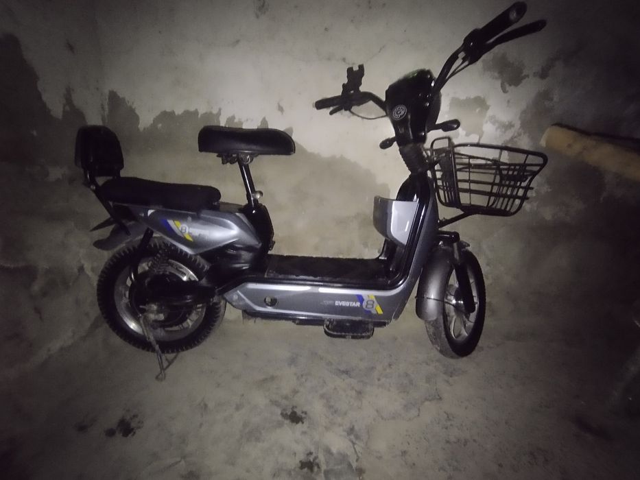 Benzinli skuterga abmen