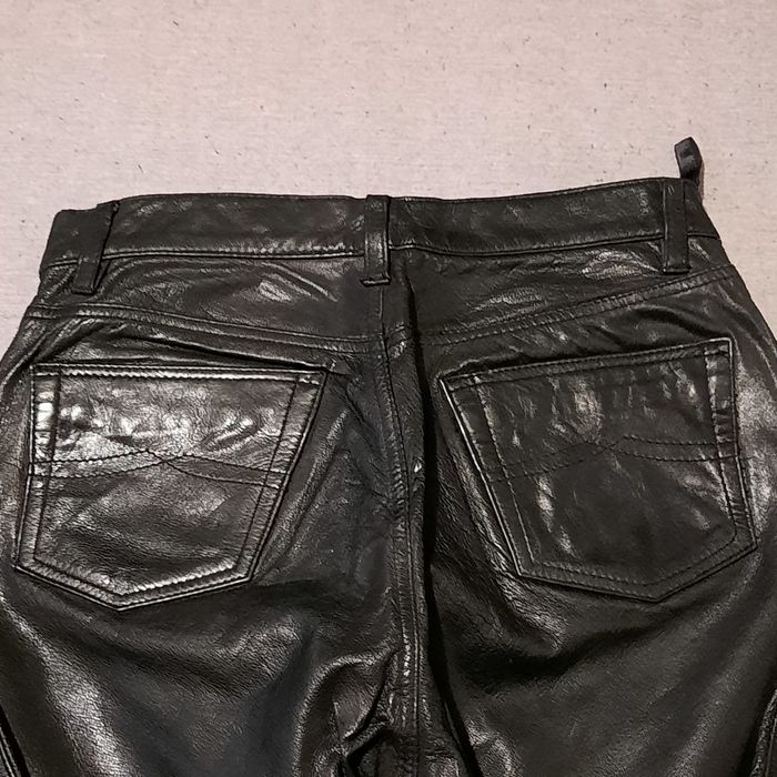 Pantaloni Moto Piele Naturala Premium "Rocky" - Marimea S - Stare Impecabila!