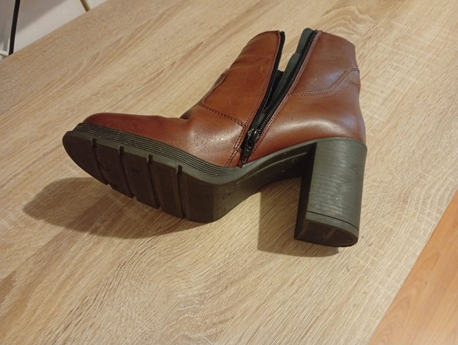 Botine piele naturala