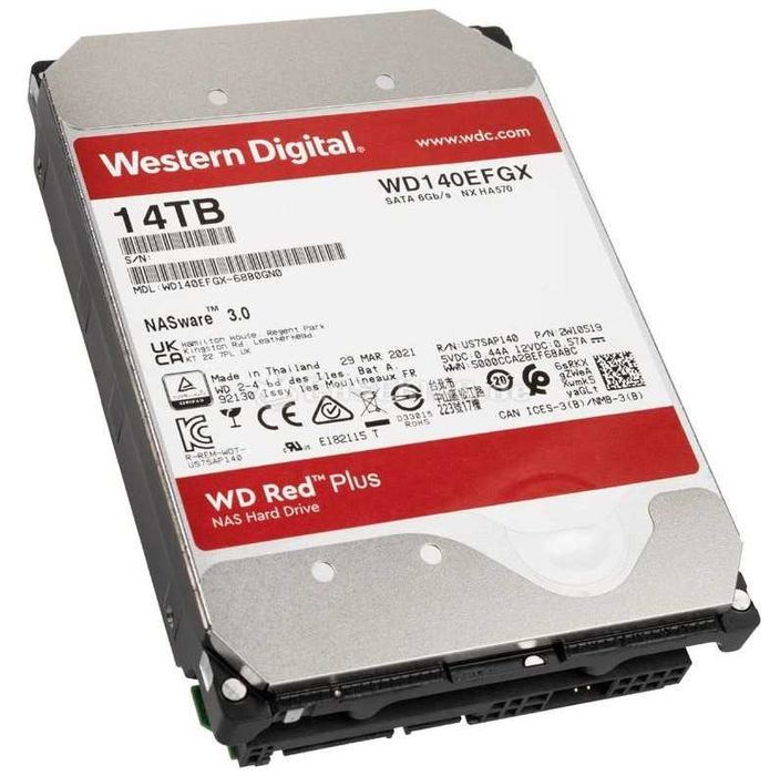 Hard Disk 14TB Western Digital Red Plus (WD140EFGX)