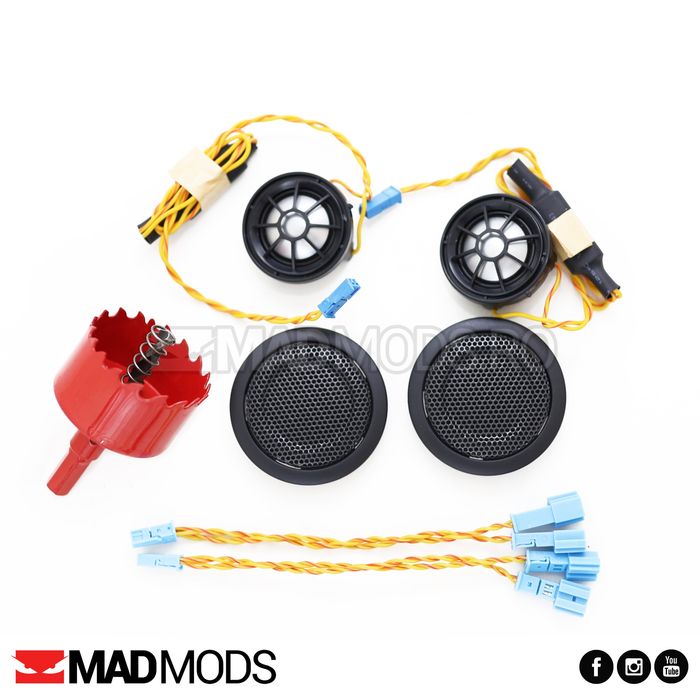 Tweetere portiera Harman Kardon, 1.5" 4cm, BMW F06 F10 F20 F30 F31 F32