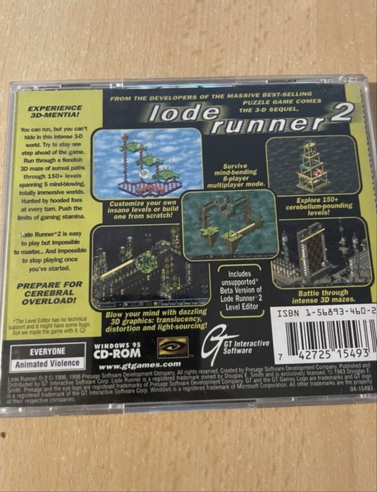 Joc CD rom windows 95 - “Lode runner 2”