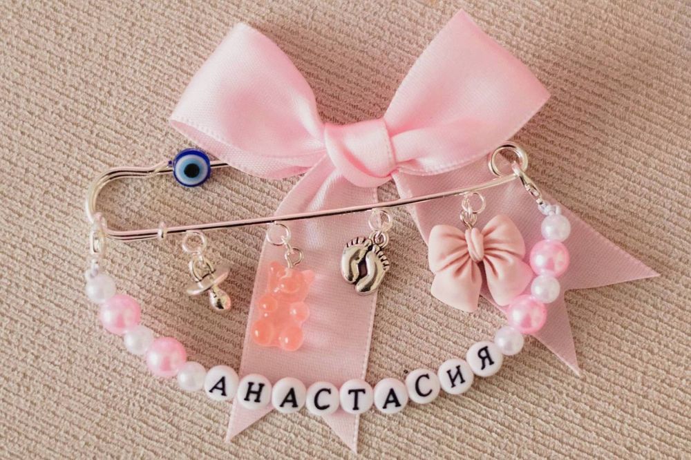 Амолет-талисман за бебешка количка. Персонализиран, уникален подарък.