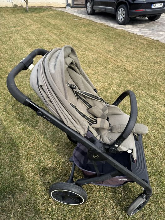 Cybex Balios S Lux 2 in 1 reversibil + cadou sac pentru carucior lana