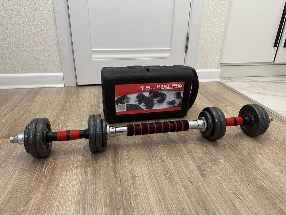 Продам новые гантели