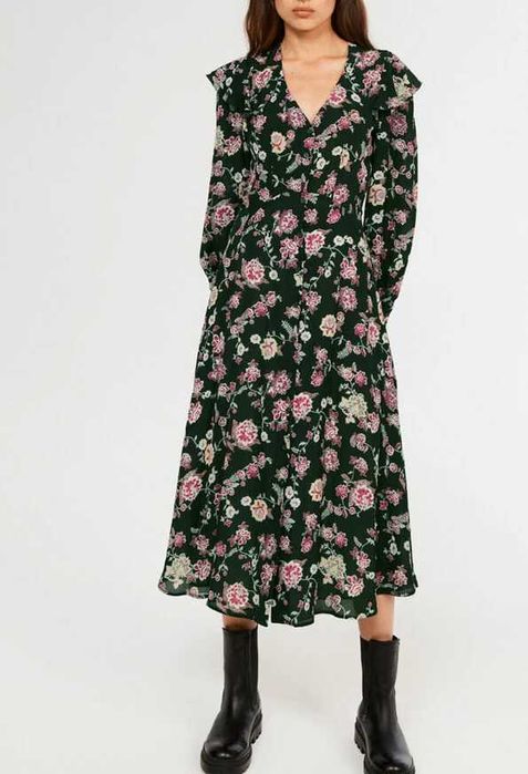 Claudie Pierlot флорална рокля, нова, размер XS