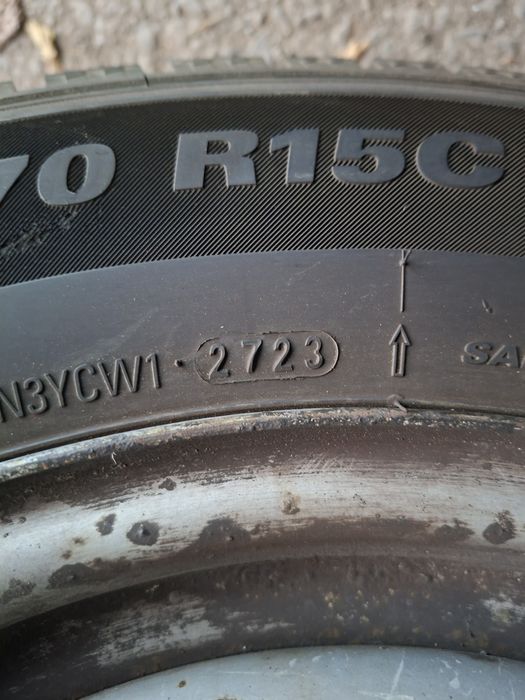 Бусови зимни гуми с джанти