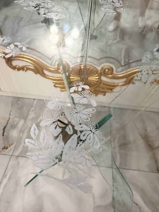 Masa cristal cafea