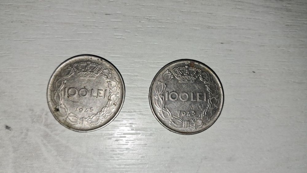 vând monede de 100 lei