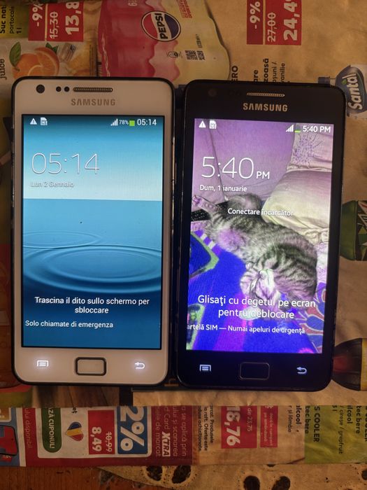 telefoane de colectie samsung s3 neo , s 2 , S2 plus si S1 advance