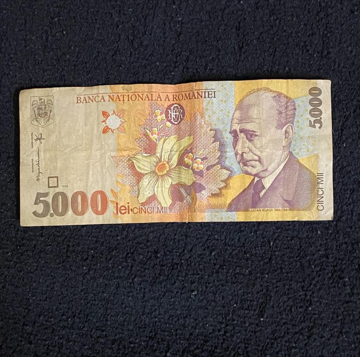Vând Bancnota 5 000