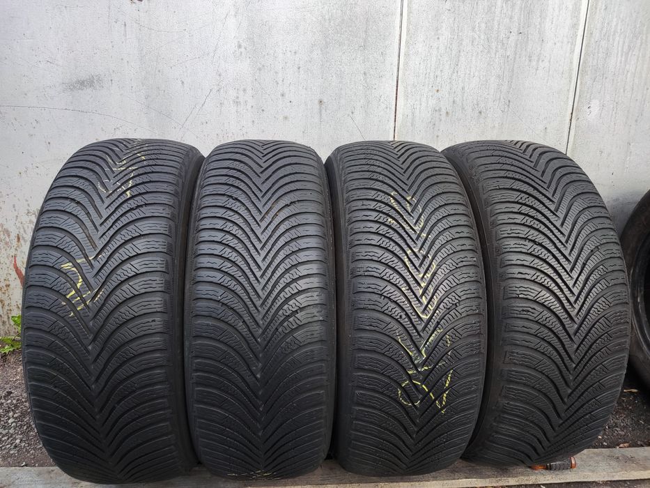 4бр зимни гуми 215/60/16 Michelin Alpin 5 
6.6 mm грайфер
dot21
Добро