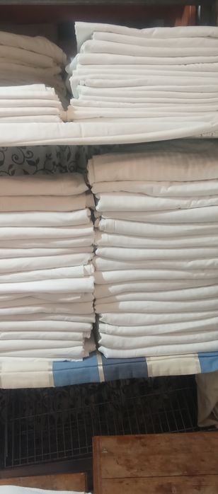 ХОТЕЛСКО-бельо.Чаршафо,калъвки,пликове,хавлии, протектори за матраци,