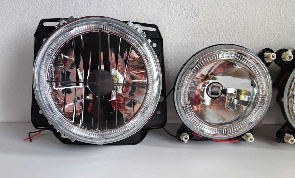 Фарове VW Golf 2 Рингове Ейнджъл айс Нови ДЕПО Голф 2 Depo Angle Нови