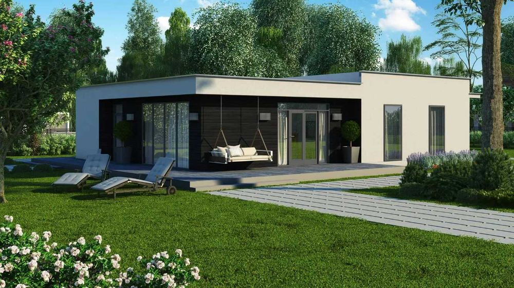 Эскизный проект в стиле Хай-Тек . Архитектор, проектирование современн