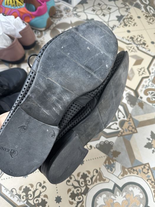 Мужские туфли кожаные