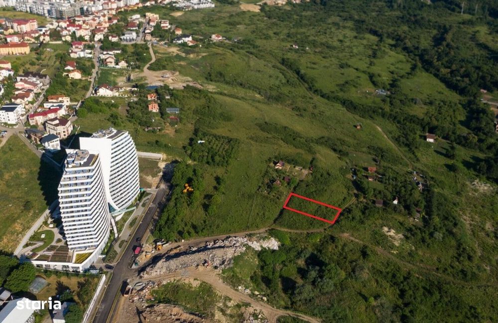 Teren construibil 814 mp, strada Frunzisului, langa Wings
