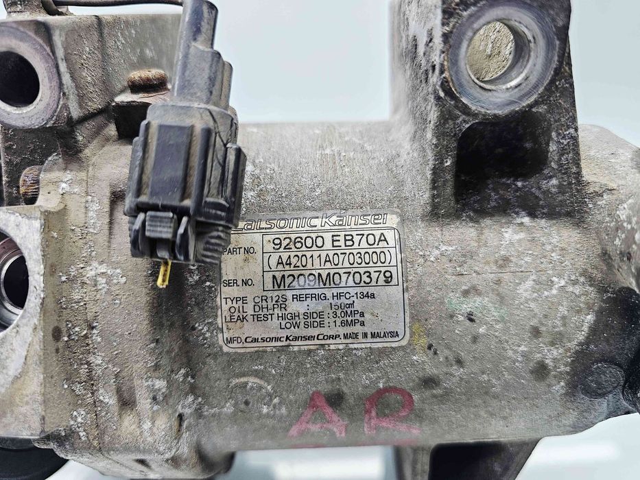 Compresor clima Nissan Navara (D40) [Fabr 2005-2014] 92600 EB70A 2.5 D