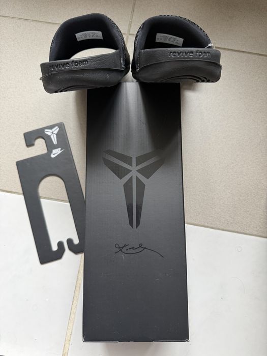 Papuci Nike Kobe Offcourt Slide, Unisex, Noi, Originali